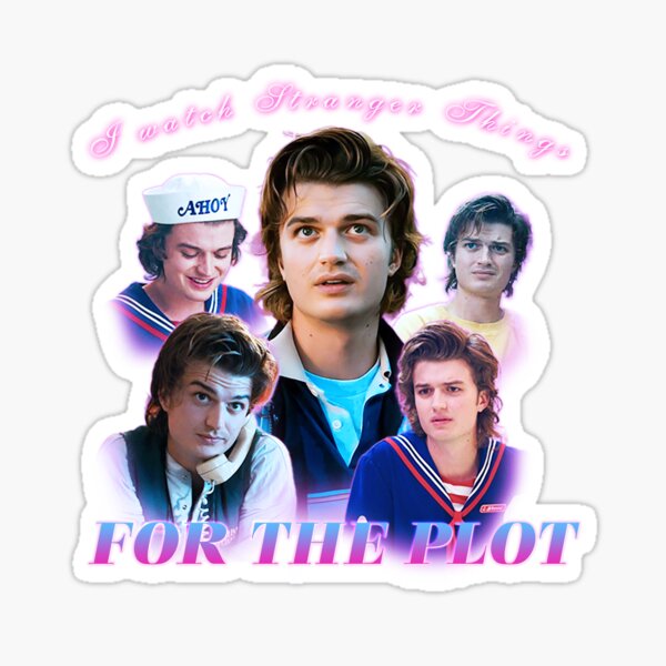 Artikel-Vorschau von Strangers Things Steve Harrington verfluchte Collage, designt und verkauft von yvessaintlj.