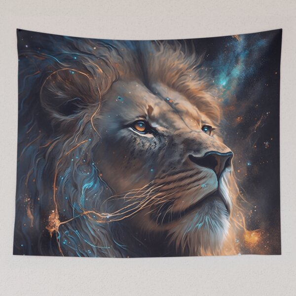 Item preview, Lion in the Sky designed and sold by GalacticWonders.