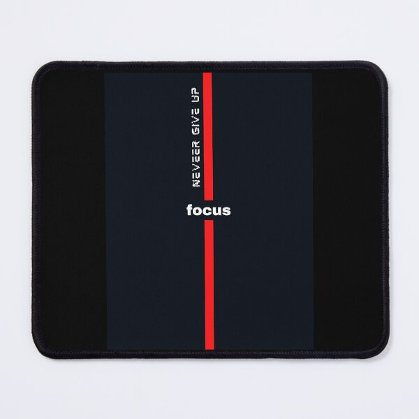 Item preview, focus your goal never give up designed and sold by CApparelTX.
