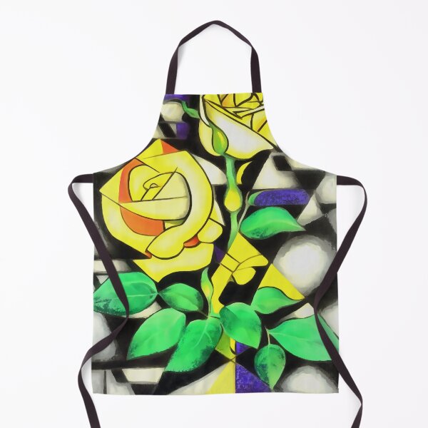 Item preview, Yellow Roses Abstract Geometric Art designed and sold by taiche.