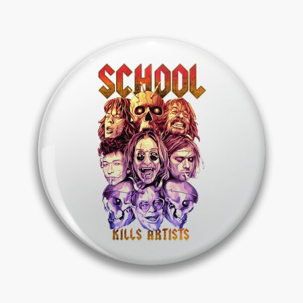 Item preview, school kills artists 01 designed and sold by CApparelTX.