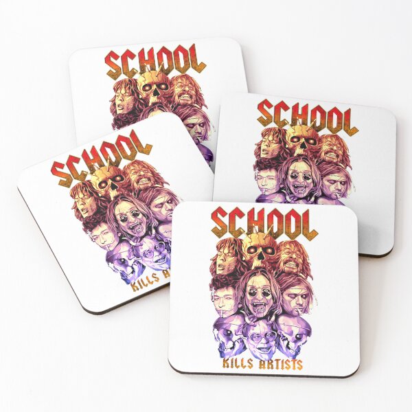 Item preview, school kills artists 01 designed and sold by CApparelTX.