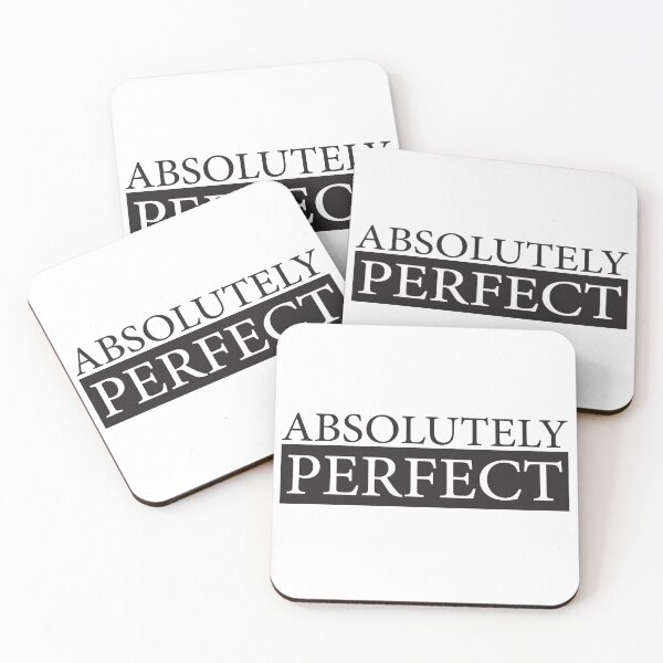 Item preview, Absolutely Perfect, A Minimalist typography Masterpiece  designed and sold by FrankieDiamond.