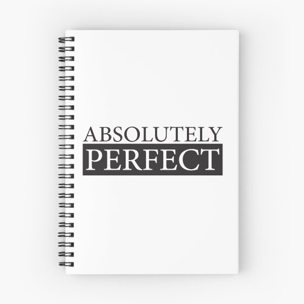 Item preview, Absolutely Perfect, A Minimalist typography Masterpiece  designed and sold by FrankieDiamond.