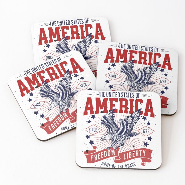 Item preview, Time to be Proud 14th July USA Eagle designed and sold by Gomqes.