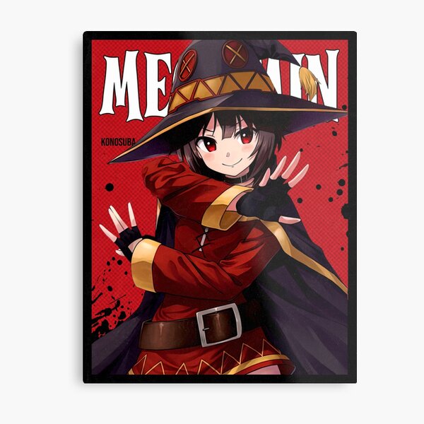 Megumin Pixel Art Metal Print for Sale by Omi Cedar