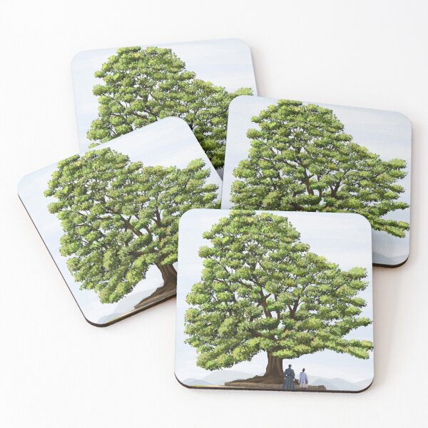 Item preview, Mu Deok and Jang Uk - Beneath the tree designed and sold by dalbit_doodles.