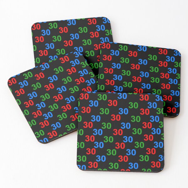 Item preview, Birthday pattern 30 unisex designed and sold by Kirei-Lily.