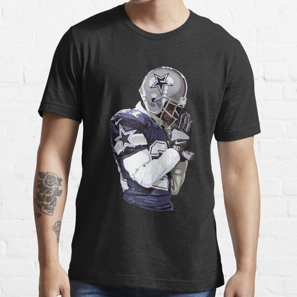 Deion Sanders Dallas Cowboys Cotton All Size Black Men T-Shirt