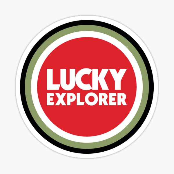 Lucky Explorer Cagiva Sticker