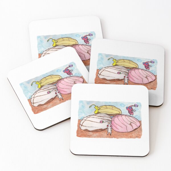 Item preview, Pikmin x Concha Watercolor Art designed and sold by JHDesigns08.