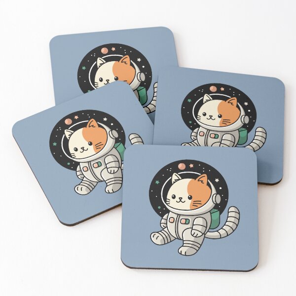Item preview, Cute cat as an astronaut designed and sold by Tarroi.