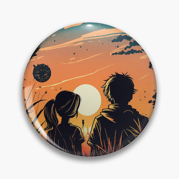 Item preview, Happy couple in love with sunset designed and sold by Abdul Rafay Saleem.