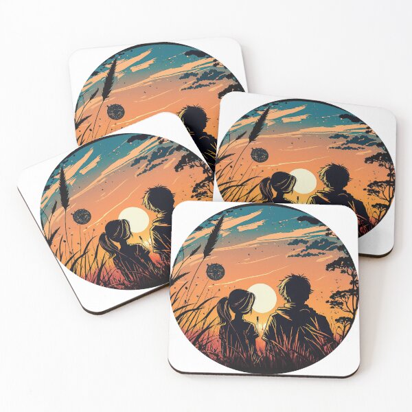 Item preview, Happy couple in love with sunset designed and sold by Abdul Rafay Saleem.