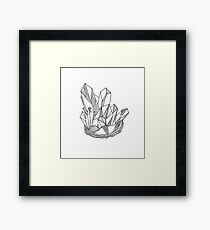 Crystalline Framed Print