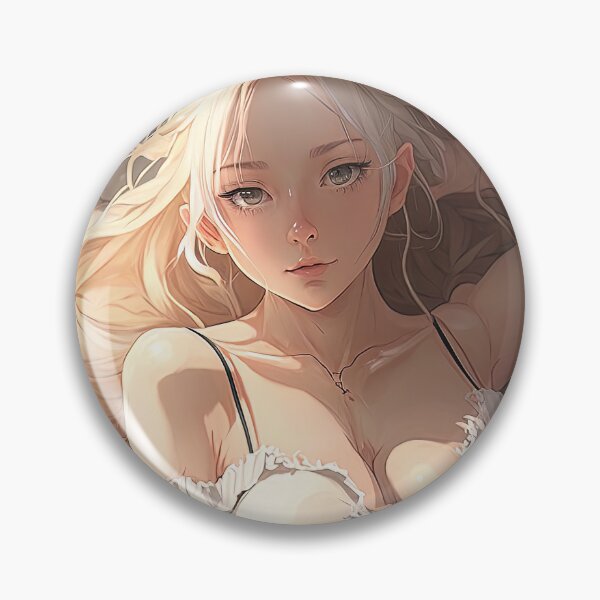 Item preview, Hot anime chick laying in bed designed and sold by Poisoner Art.