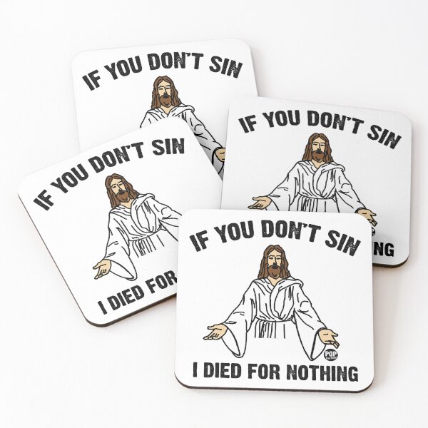 Item preview, jesus sin designed and sold by Jada Kovacek.