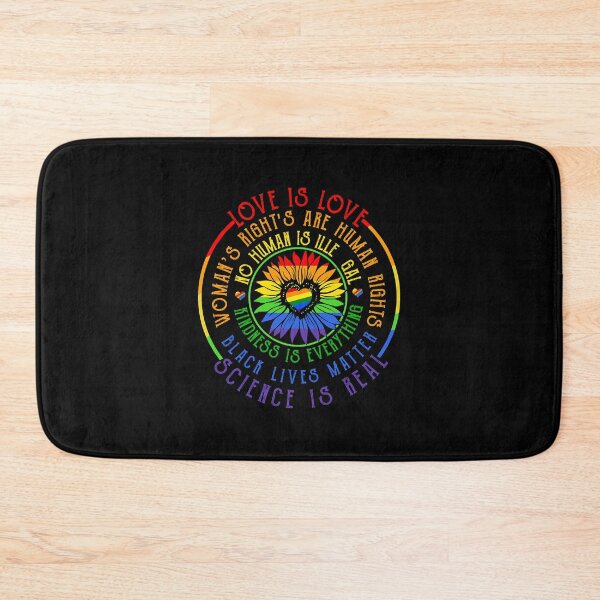 Item preview, Love Is Love Woman's Right's Are human Rights no Human Is Ille Gal Kindness Is Everything Bl designed and sold by Jada Kovacek.
