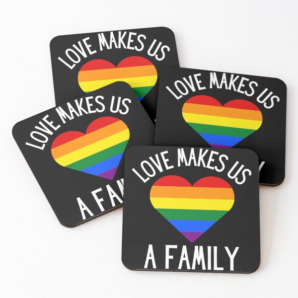 Artikelvorschau, Liebe macht uns zu einer Familie - Rainbow Heart entworfen und verkauft von Jada Kovacek.