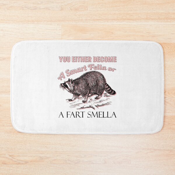 Item preview, Raccoon Smart Fella Fart Smella designed and sold by Jada Kovacek.
