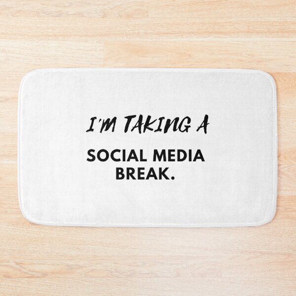 Item preview, Social Media Break -Social Media And Mental Health designed and sold by Tamas Das.