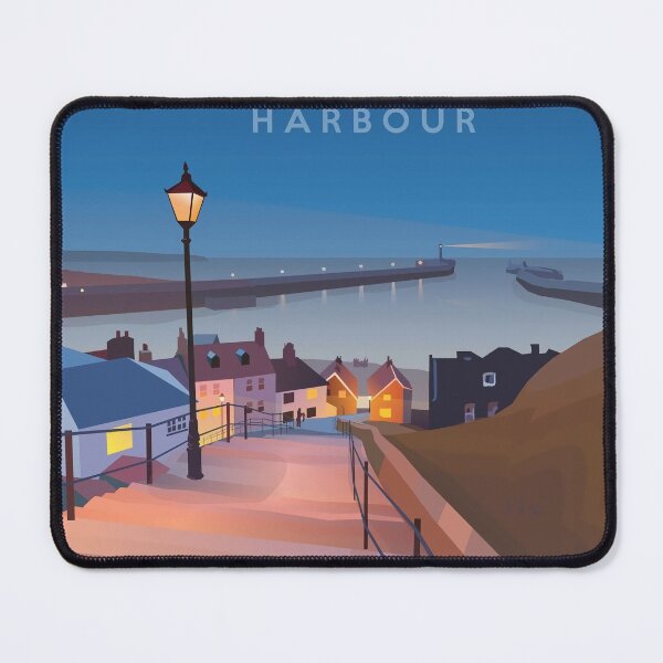 Item preview, Whitby Harbour designed and sold by berrydiane.