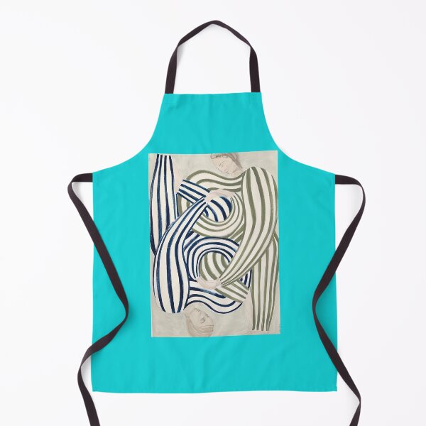 Item preview, Ble and green strip Sofia designed and sold by StiffThriftshop.