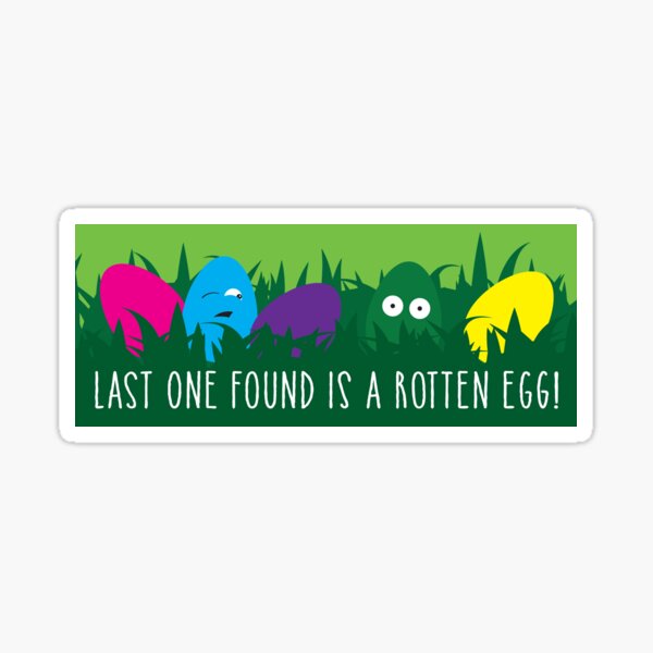 Rotten Egg Sticker for Sale by drawforpun