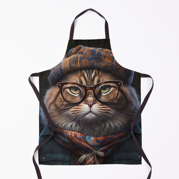 Item preview, Hipster Cat designed and sold by AgitProPrints.