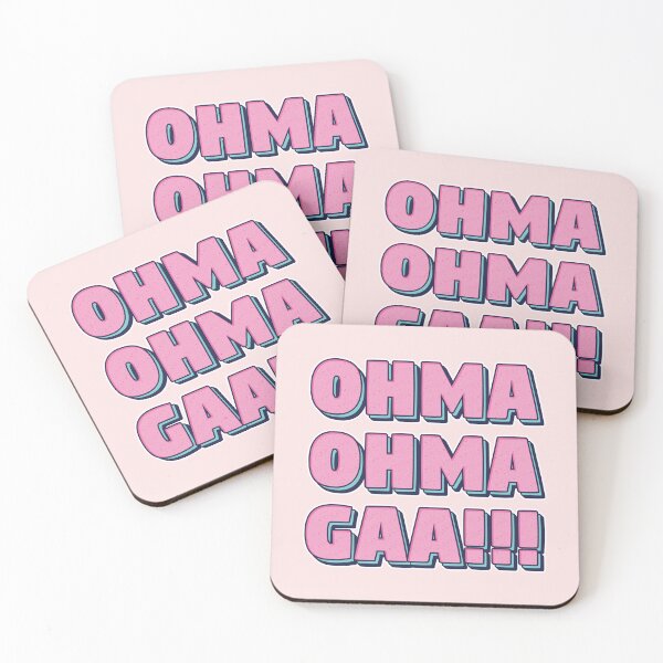 Item preview, New jeans OMG oh ma ga ohmaga omaga text bunnies tokki | Morcaworks designed and sold by Morcawork.