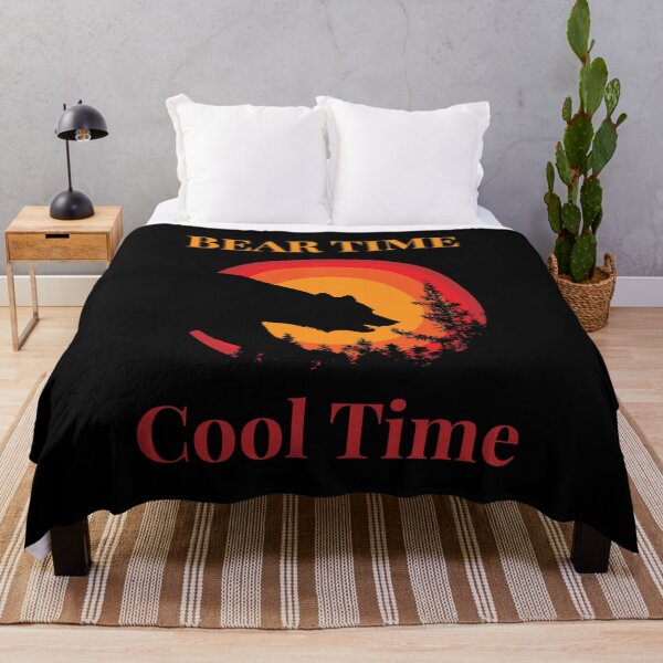 Item preview, Bear Time Cool Time Nature Lovers Wildlife Camping designed and sold by al21ex.