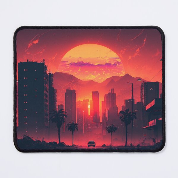 Item preview, Retrowave Aesthetic 80s Miami designed and sold by Nightarcade.