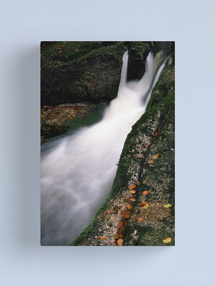 Alternate view of Waterfall on Jedlova brook Canvas Print
