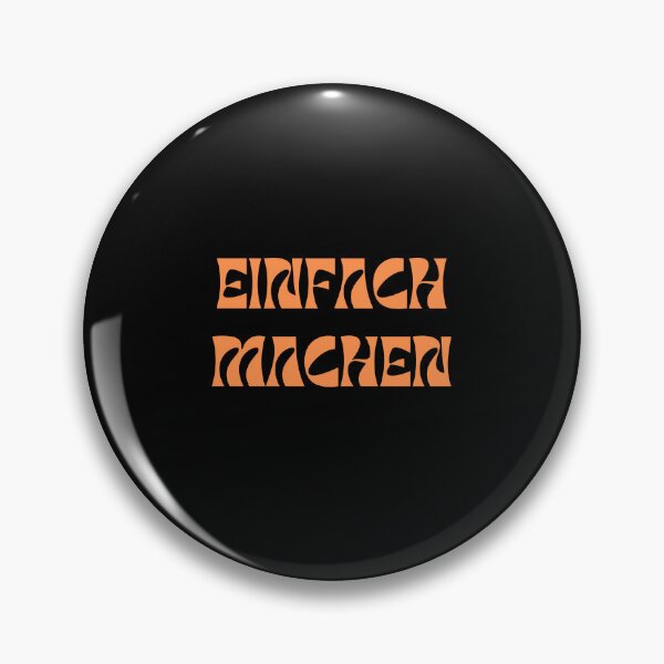 Item preview, Einfach machen - "Just Do It" Bold Typography Design designed and sold by RM-Journey.