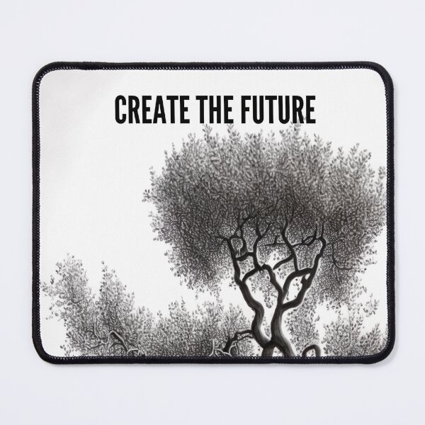 Item preview, Create the Future Quote Art Illustration designed and sold by ArtfulAmbitions.