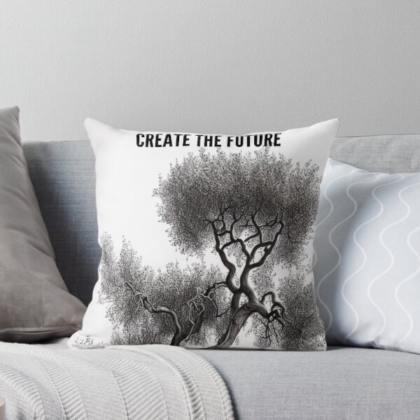 Item preview, Create the Future Quote Art Illustration designed and sold by ArtfulAmbitions.