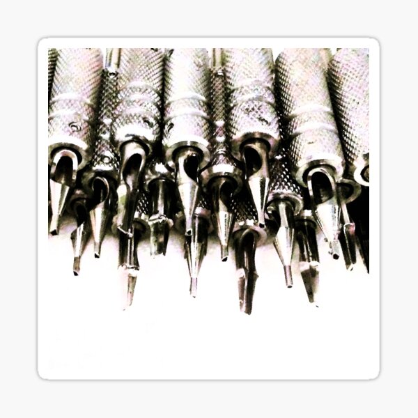 Steel Tattoo Tubes Sticker