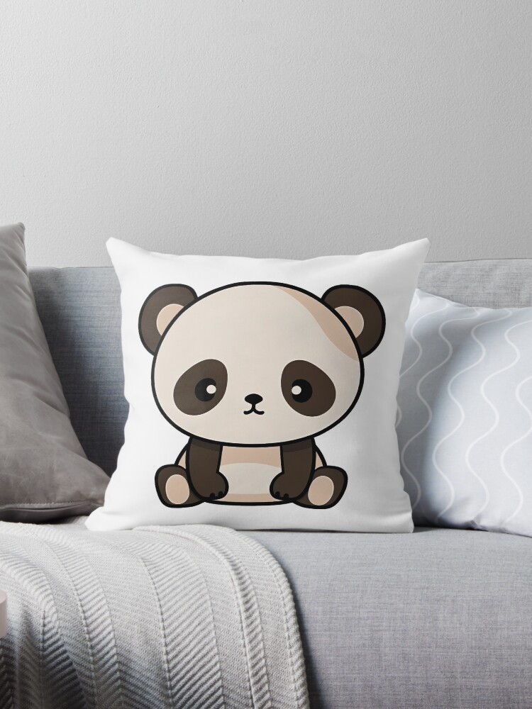 Panda Pillow / Panda bear pillow / Panda Kawaii / cute panda