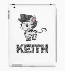Zebra Keith iPad-Hülle & Klebefolie