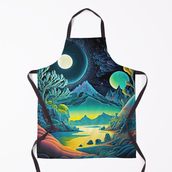 Item preview, Psychedelic Alien Landscape designed and sold by SeedDesign.