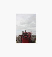 Red Steam Engine Art Board
