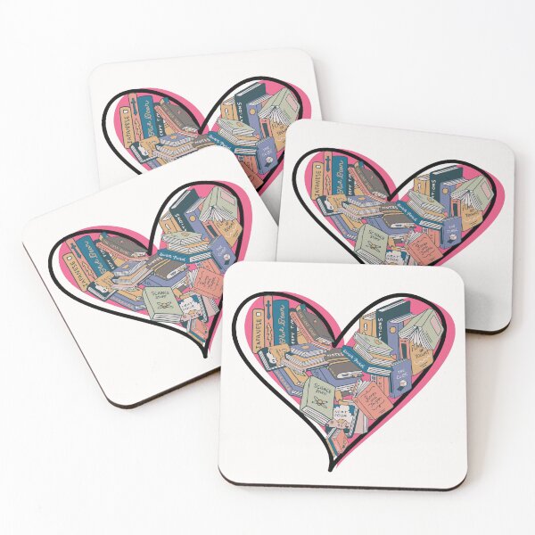 Item preview, In love with books designed and sold by HalcyonFairy.