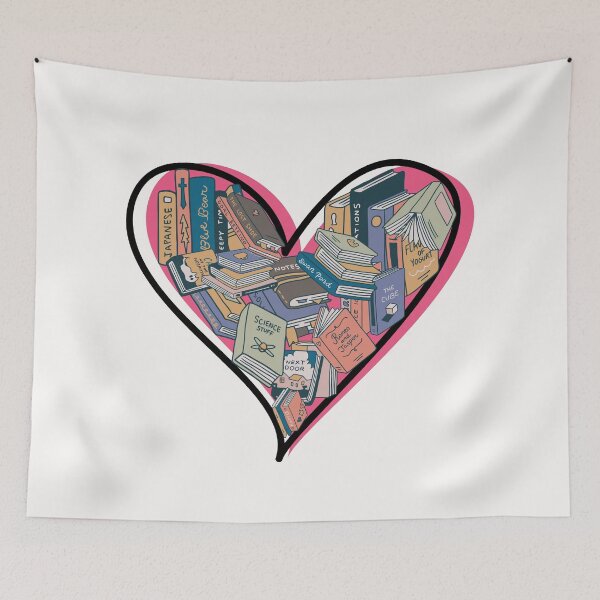 Item preview, In love with books designed and sold by HalcyonFairy.