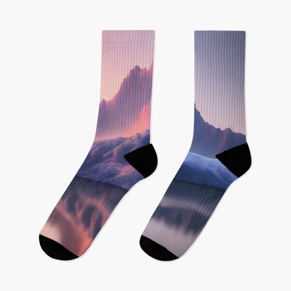 Item preview, Snowy mountain Lake Reflecting  designed and sold by VersoShopping.