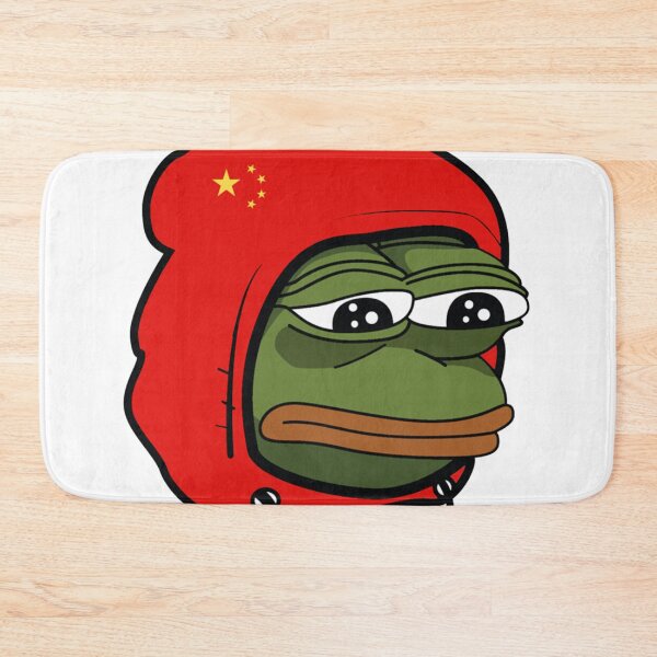 Artikelvorschau, pepe the frog Porzellanhaube entworfen und verkauft von maybetrang83.