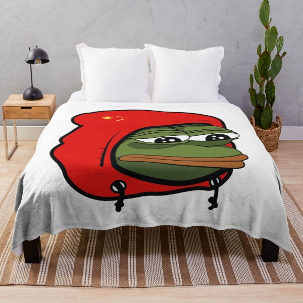 Item preview, pepe the frog china hood designed and sold by maybetrang83.