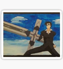 Nicholas D. Wolfwood by Ken Ormiston Sticker