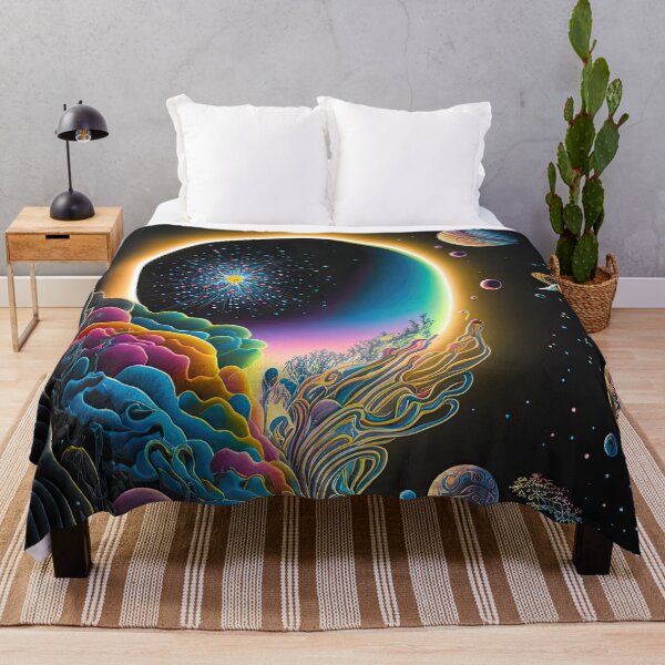 Item preview, Psychedelic Alien Landscape designed and sold by SeedDesign.