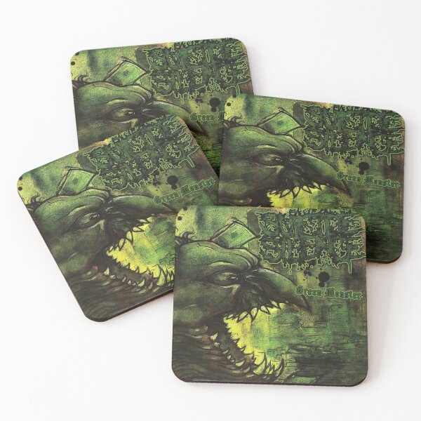 Item preview, Suicide Silence green monster designed and sold by Culturedtee.