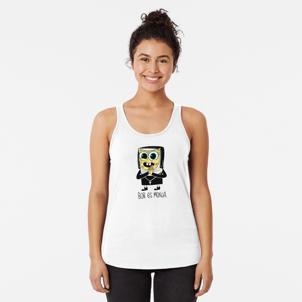 Vista previa del artículo con la obra «Camiseta con espalda nadadora», diseñado y vendido por MrsSt0n3.